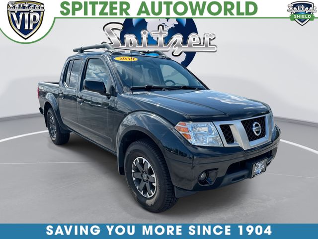 Gray (Magnetic Black Pearl) 2019 Nissan Frontier Pickup Truck Four-Wheel Drive 5-Speed Automatic Overdrive
