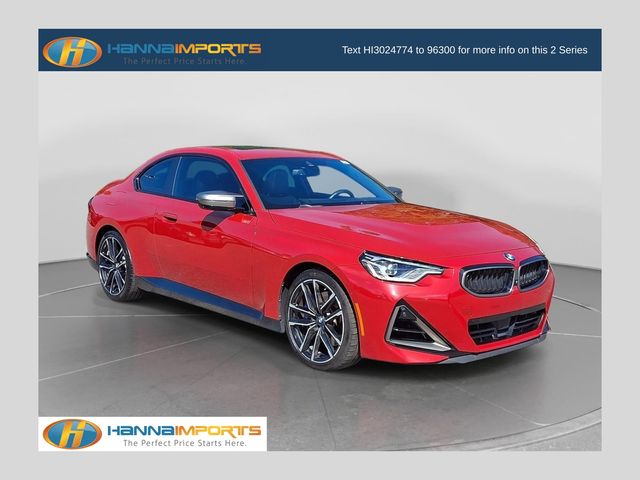 Melbourne Red Metallic 2023 BMW 2 Series Coupe All-Wheel Drive 8-Speed Automatic