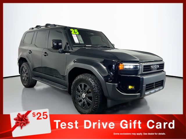 Black 2025 Toyota Land Cruiser SUV / Crossover Four-Wheel Drive 8-Speed Automatic