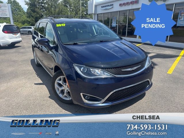 Jazz Blue Pearlcoat 2017 Chrysler Pacifica Touring L FWD Minivan Front-Wheel Drive 9-Speed Automatic