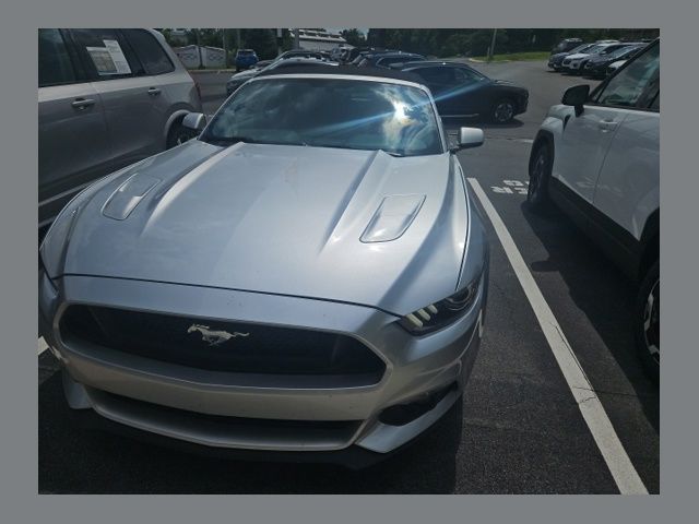 Ingot Silver 2016 Ford Mustang Convertible Rear-Wheel Drive 6-Speed Automatic