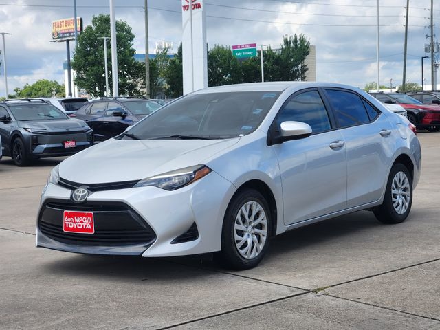 2017 Toyota Corolla LE Silver at Durrett Motor Company