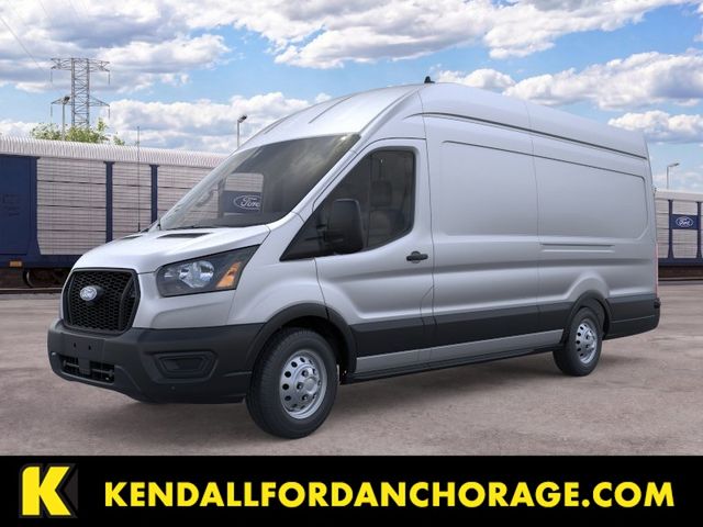 Ingot Silver Metallic 2026 Ford Transit Cargo Van All-Wheel Drive 