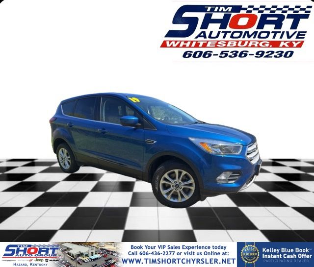 Lightning Blue 2019 Ford Escape SE AWD SUV / Crossover All-Wheel Drive 6-Speed Automatic