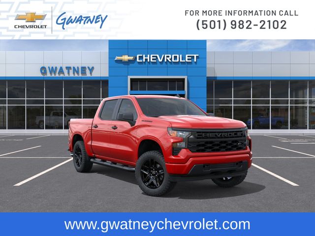 Red Hot 2026 Chevrolet Silverado 1500 Pickup Truck Four-Wheel Drive 8-Speed Automatic