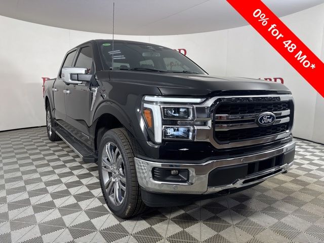 2025 Agate Black Metallic Ford F-150 Lariat Truck