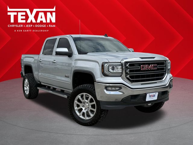 2017 GMC Sierra 1500 SLE Silver at Mac Haik CDJR North Houston