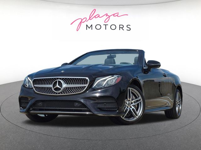 Black 2019 Mercedes-Benz E-Class E 450 4MATIC Cabriolet AWD Convertible All-Wheel Drive 9-Speed Automatic