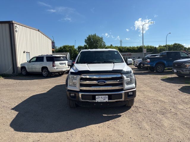 2015 White Ford F-150 King Ranch 4X4 Truck