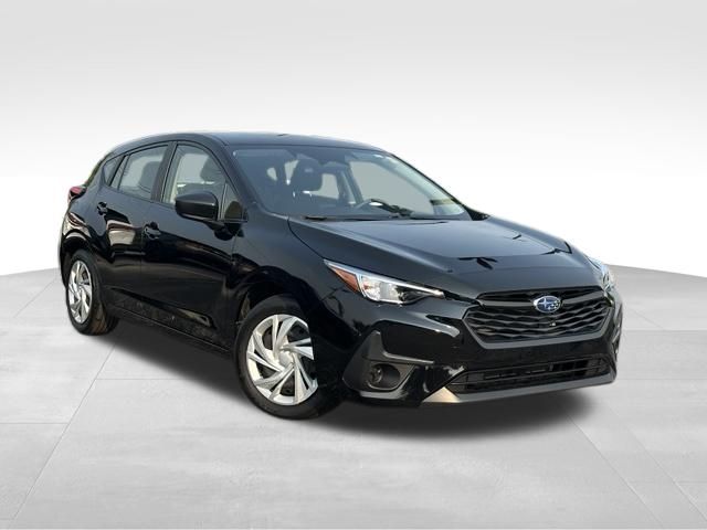 Crystal Black Silica 2025 Subaru Impreza Wagon All-Wheel Drive Continuously Variable Transmission