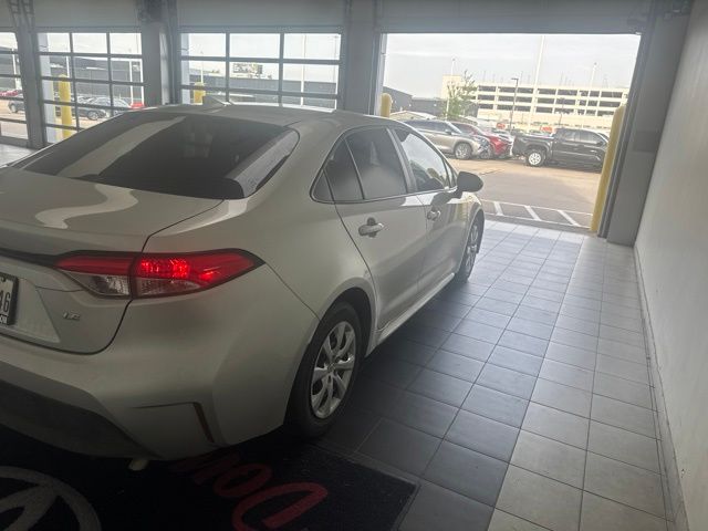 2025 Toyota Corolla LE Silver at Classic Elite Chevrolet Sugar Land
