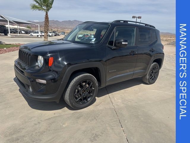 Black Clearcoat 2020 Jeep Renegade SUV / Crossover Four-Wheel Drive 9-Speed Automatic