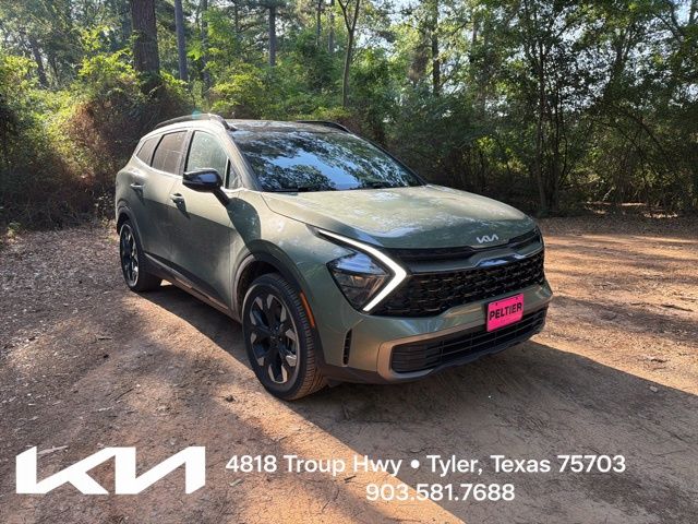 Jungle Green 2023 Kia Sportage X-Line AWD SUV / Crossover All-Wheel Drive 8-Speed Automatic