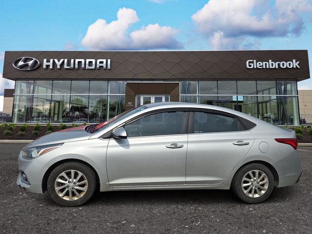 Olympus Silver Metallic 2019 Hyundai Accent Sedan Front-Wheel Drive 6-Speed Automatic
