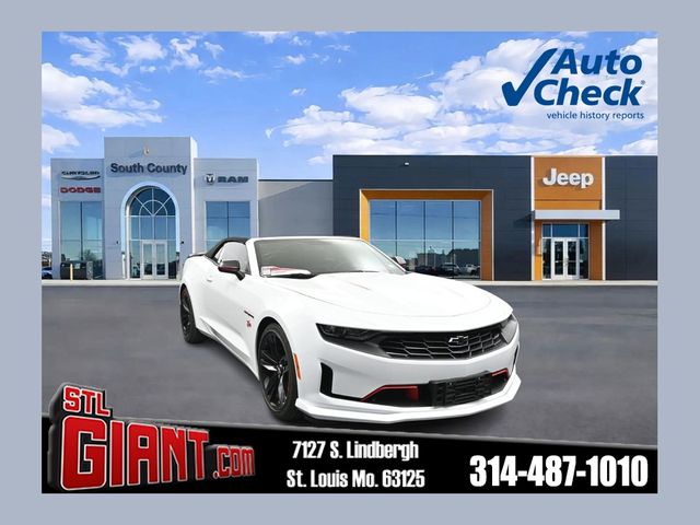 Summit White 2023 Chevrolet Camaro Convertible Rear-Wheel Drive Automatic