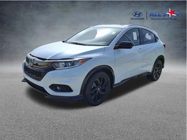 White 2021 Honda HR-V SUV / Crossover Front-Wheel Drive Continuously Variable Transmission