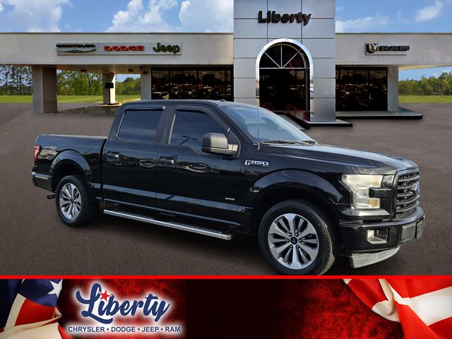 Shadow Black 2017 Ford F-150 XL SuperCrew Pickup Truck 4X2 6-Speed Automatic