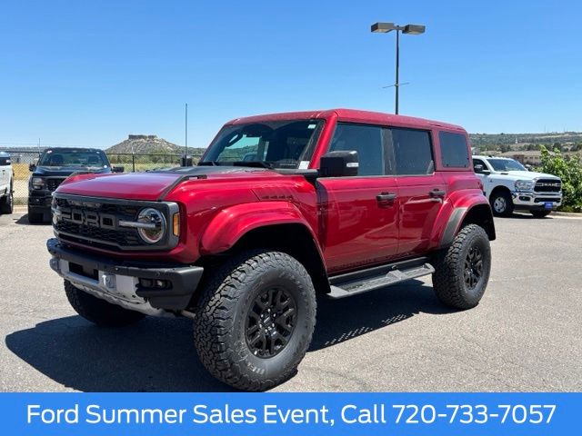 Ruby Red Metallic Tinted Clearcoat 2026 Ford Bronco Raptor SUV / Crossover Four-Wheel Drive Automatic