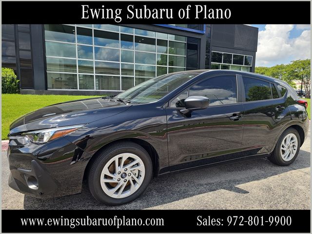 Crystal Black Silica 2025 Subaru Impreza AWD Wagon All-Wheel Drive Continuously Variable Transmission