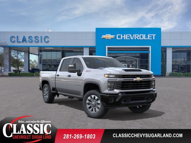 2026 Chevrolet Silverado 2500HD Custom Gray at DeMontrond Gulf Freeway