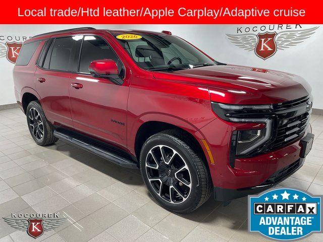 Radiant Red Tintcoat 2026 Chevrolet Tahoe SUV / Crossover Four-Wheel Drive 
