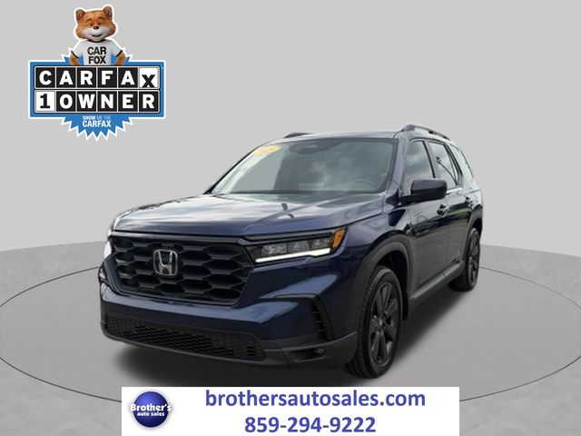 Black (Obsidian Blue Pearl) 2025 Honda Pilot SUV / Crossover Front-Wheel Drive Automatic