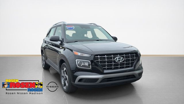 Onyx Black 2025 Hyundai Venue SEL FWD SUV / Crossover Front-Wheel Drive Continuously Variable Transmission
