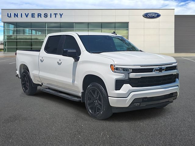 Summit White 2024 Chevrolet Silverado 1500 Pickup Truck Four-Wheel Drive Automatic