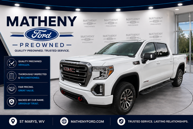 Summit White 2020 GMC Sierra 1500 Pickup Truck Four-Wheel Drive Automatic