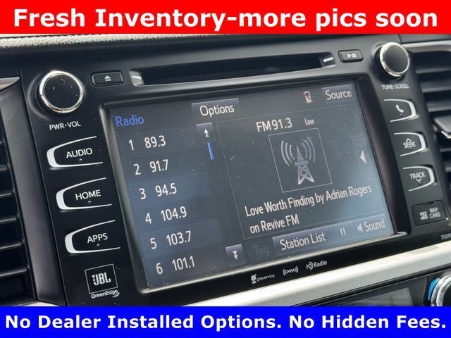 2019 Toyota Highlander Limited Platinum Silver at DeMontrond Mazda