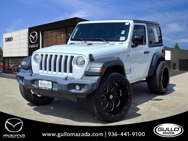 Bright White Clearcoat 2018 Jeep Wrangler Sport S 4WD SUV / Crossover Four-Wheel Drive 8-Speed Automatic