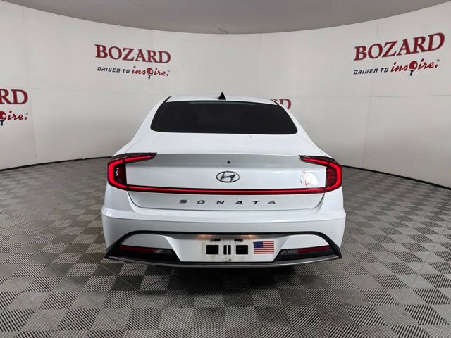 2022 Quartz White Hyundai Sonata SE FWD Sedan