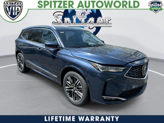 2026 Acura MDX Advance Package Blue at Spitzer Acura