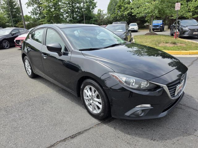 Jet Black 2016 Mazda MAZDA3 i Touring Hatchback Hatchback Front-Wheel Drive 6-Speed Automatic