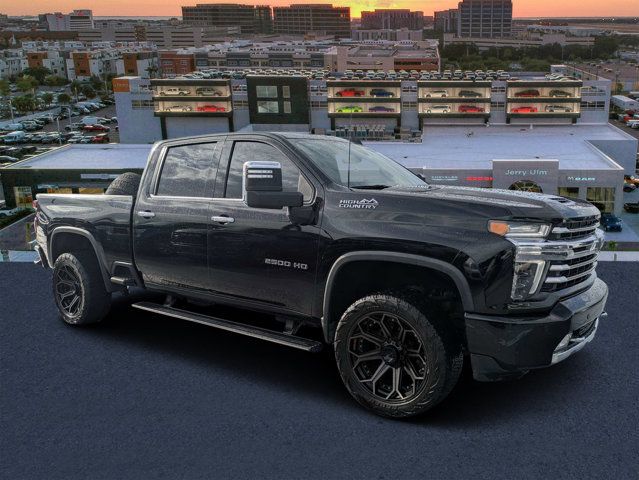 Black 2021 Chevrolet Silverado 2500HD Pickup Truck Four-Wheel Drive Automatic