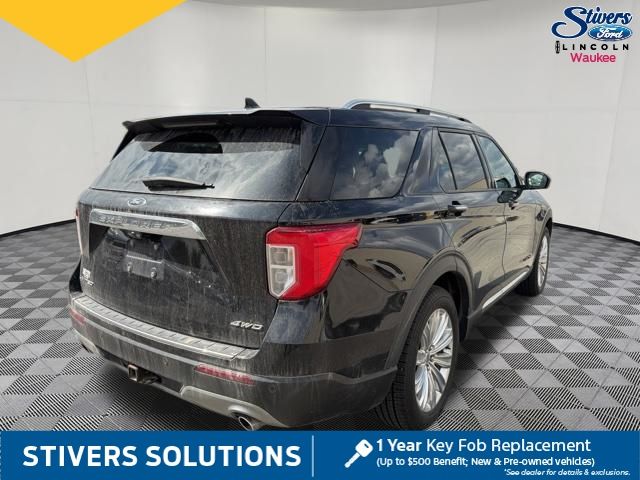 2021 Black Metallic Ford Explorer Limited 4X4 SUV