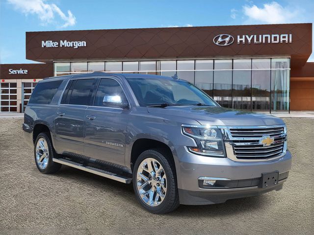 Gray (Satin Steel Metallic) 2018 Chevrolet Suburban SUV / Crossover 4X2 6-Speed Automatic Overdrive