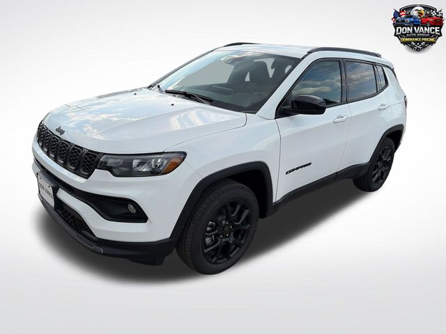 Bright White Clearcoat 2026 Jeep Compass Latitude 4WD SUV / Crossover Four-Wheel Drive 8-Speed Automatic