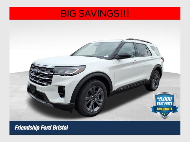 Star White Metallic Tri-Coat 2026 Ford Explorer Active AWD SUV / Crossover All-Wheel Drive Automatic