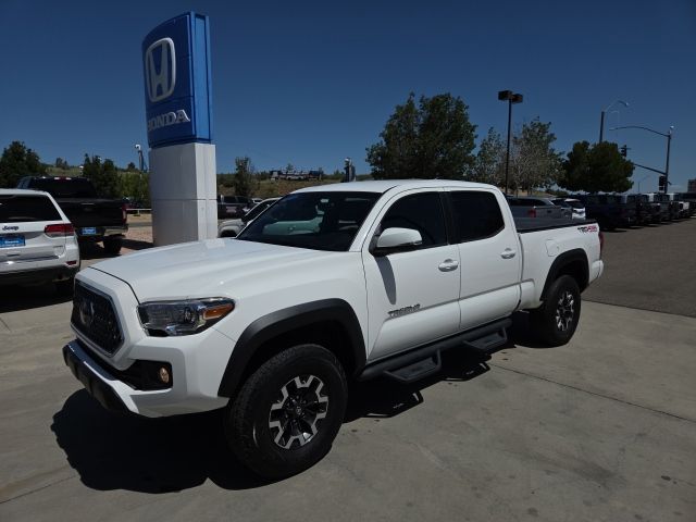 Super White 2019 Toyota Tacoma Pickup Truck Four-Wheel Drive 6-Speed Automatic