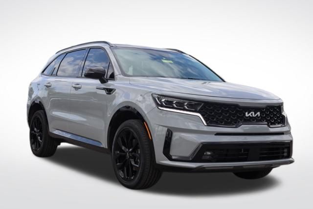 Wolf Gray 2022 Kia Sorento SX AWD SUV / Crossover All-Wheel Drive 8-Speed Dual Clutch