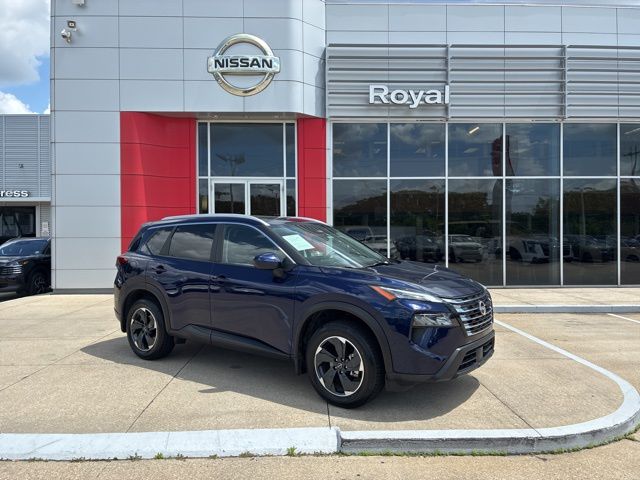 Deep Ocean Blue Pearl 2024 Nissan Rogue SV FWD SUV / Crossover Front-Wheel Drive Continuously Variable Transmission