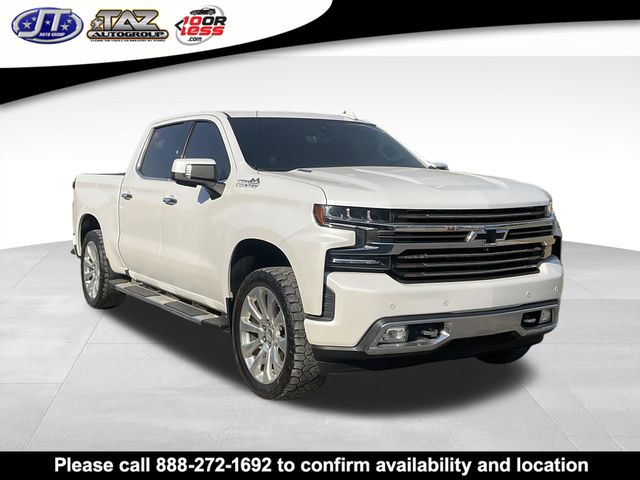 White (Iridescent Pearl Tricoat) 2020 Chevrolet Silverado 1500 High Country Crew Cab 4WD Pickup Truck Four-Wheel Drive Automatic