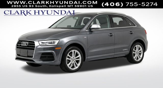 Daytona Gray Pearl 2018 Audi Q3 2.0T quattro Premium Plus SUV / Crossover All-Wheel Drive 6-Speed Automatic