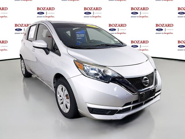 Brilliant Silver 2018 Nissan Versa Note SV FWD Hatchback Front-Wheel Drive Continuously Variable Transmission