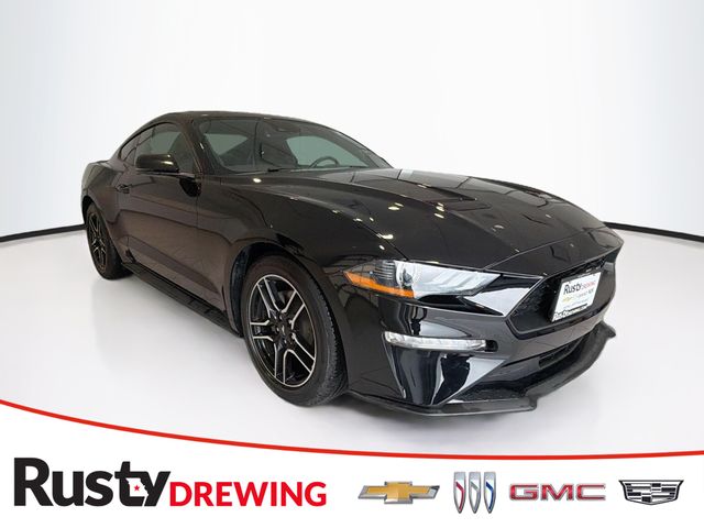 Shadow Black 2022 Ford Mustang EcoBoost Premium Fastback RWD Coupe Rear-Wheel Drive 6-Speed Manual