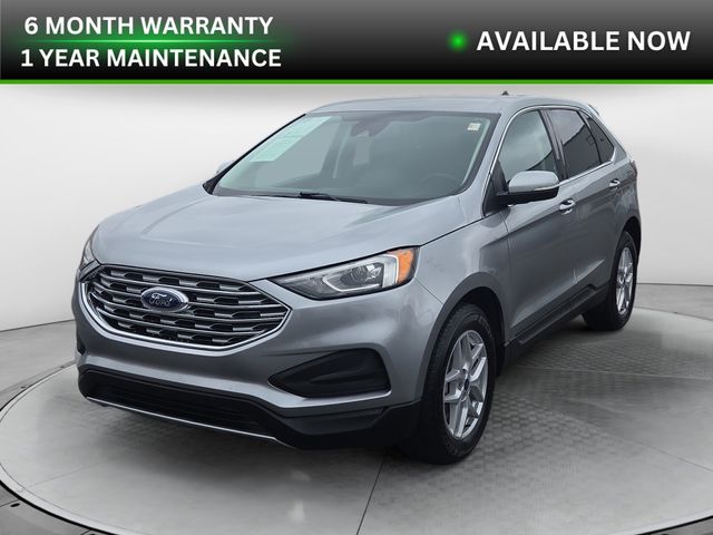 Silver Metallic 2023 Ford Edge SUV / Crossover All-Wheel Drive 8-Speed Automatic