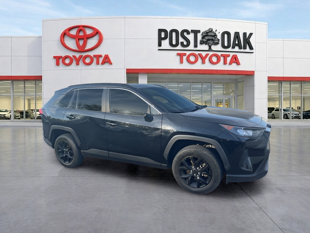 Midnight Black Metallic 2021 Toyota RAV4 LE FWD SUV / Crossover Front-Wheel Drive 8-Speed Automatic