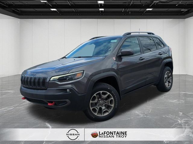 Gray (Granite Crystal Metallic Clearcoat) 2020 Jeep Cherokee Trailhawk 4WD SUV / Crossover Four-Wheel Drive 9-Speed Automatic