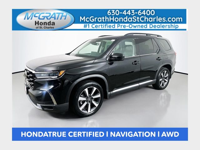 Crystal Black Pearl 2023 Honda Pilot SUV / Crossover All-Wheel Drive Automatic